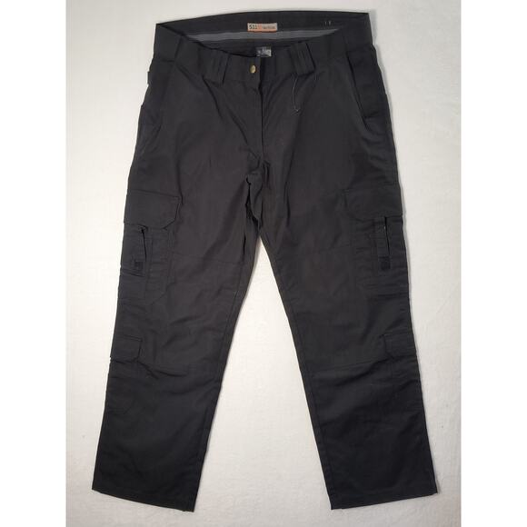 5.11 Tactical Taclite EMS Pants Sz 18 (36 x 31)  Black Teflon Finish Style 64369 - Picture 1 of 16